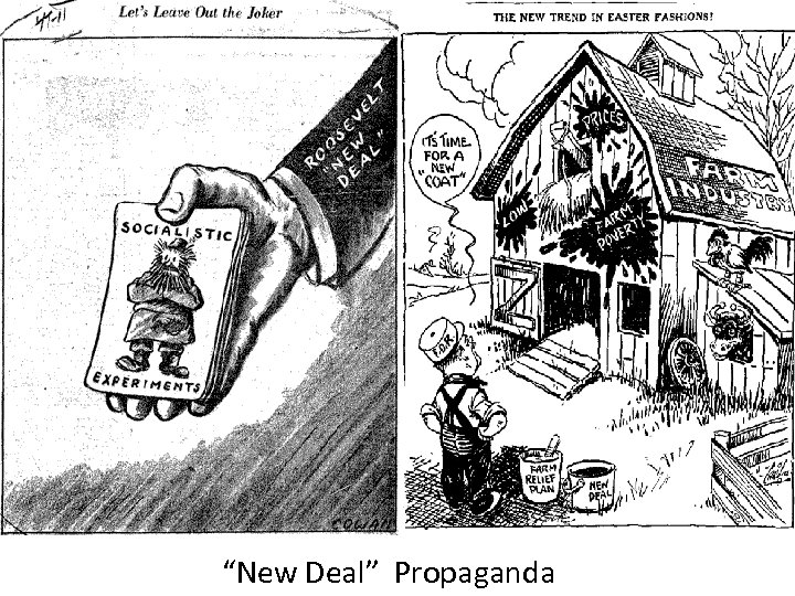 “New Deal” Propaganda 