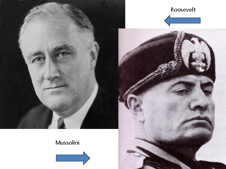 Roosevelt Mussolini 