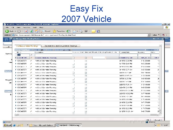 Easy Fix 2007 Vehicle 