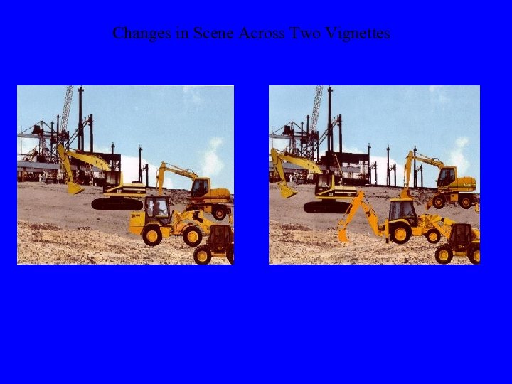Changes in Scene Across Two Vignettes 