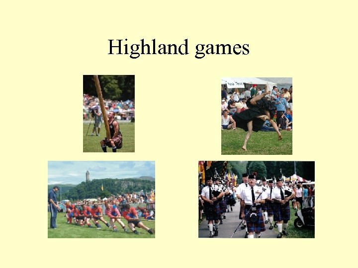 Highland games 