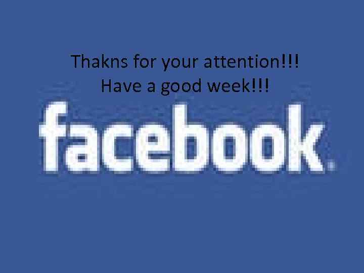 Thakns for your attention!!! Have a good week!!! 