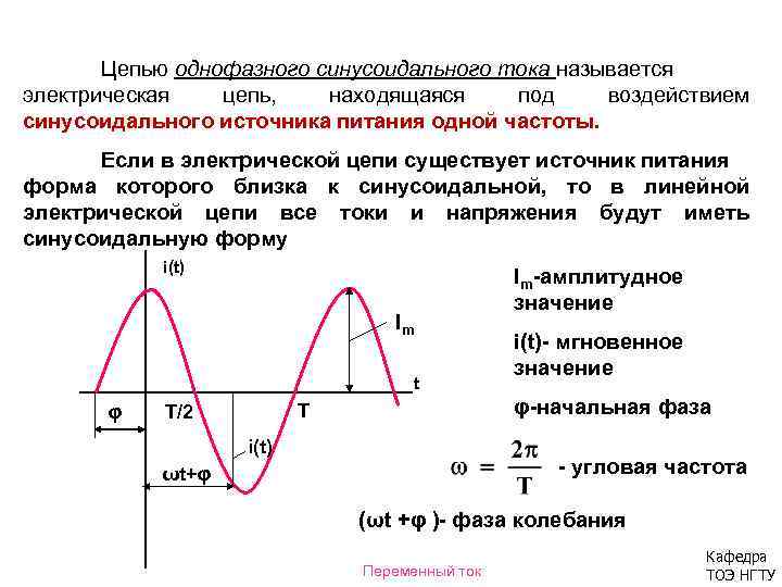 Коллекторные двигатели синусоидального тока