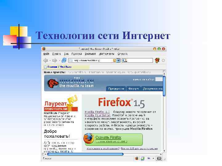 Технологии сети Интернет 