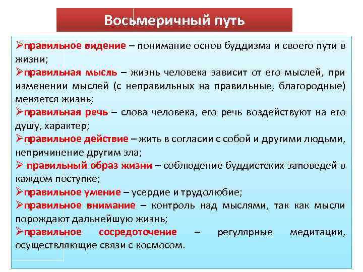 Как правильно видимый. Восьмеричный путь спасения в буддизме. Восьмеричный путь в буддизме это. Благородный Восьмеричный путь Будды. Восьмеричный путь в буддизме кратко.