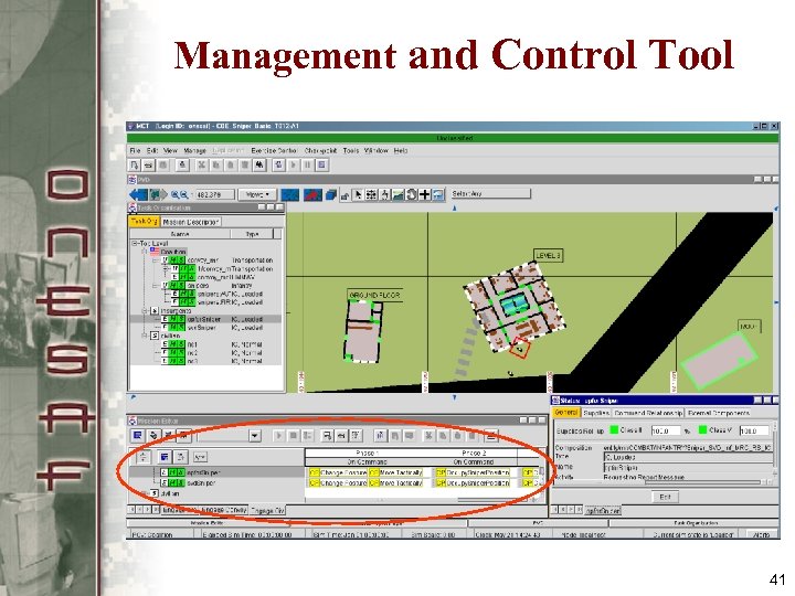 Management and Control Tool 41 