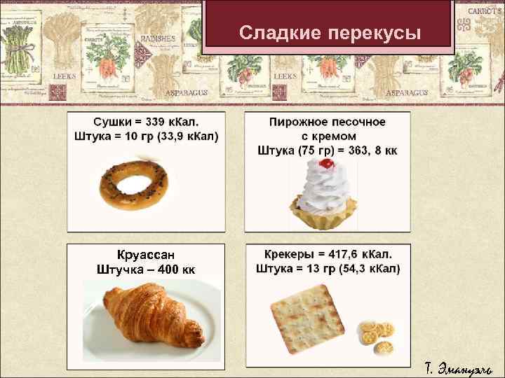 Сладкие перекусы Круассан Штучка – 400 кк Т. Эмануэль 