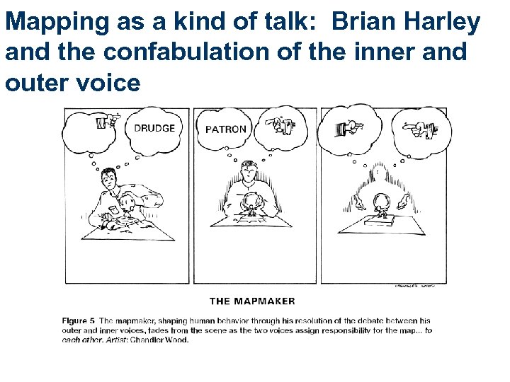 Mapping as a kind of talk: Brian Harley and the confabulation of the inner