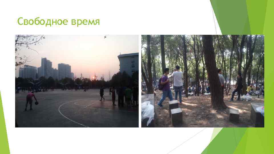 Свободное время 