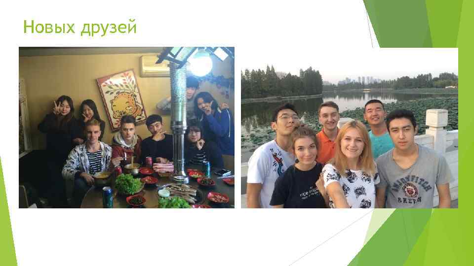 Новых друзей 