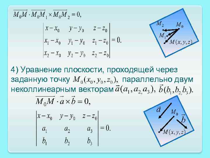 Составить уравнение плоскости по точкам. Уравнение плоскости проходящей через точку уравнение. Уравнение плоскости проходящей через точку и два вектора. Уравнение плоскости проходящей через 2 точки. Уравнение плоскости через точку и вектор.