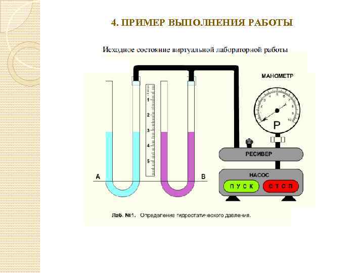 4. ПРИМЕР ВЫПОЛНЕНИЯ РАБОТЫ 