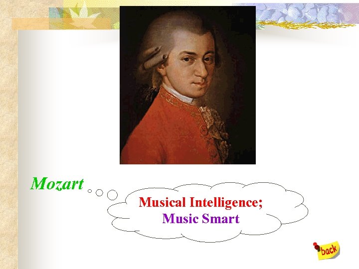 Mozart Musical Intelligence; Music Smart 