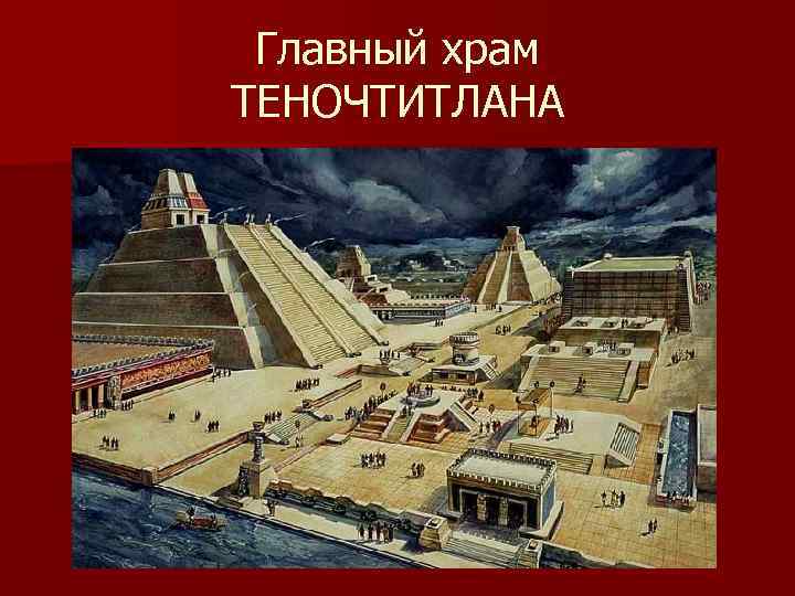 Главный храм ТЕНОЧТИТЛАНА 
