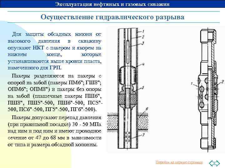 Эксплуатация нефтяных и газовых скважин Осуществление гидравлического разрыва Для защиты обсадных колонн от высокого