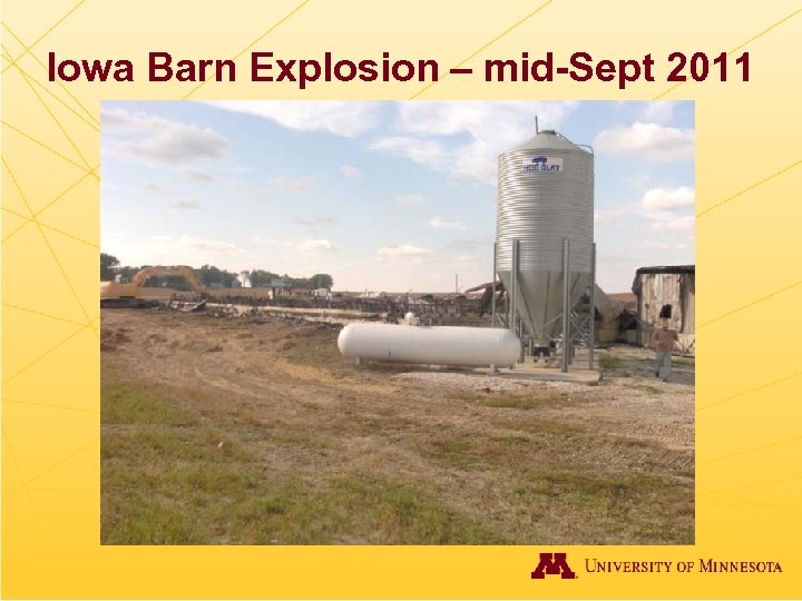 Iowa Barn Explosion – mid-Sept 2011 