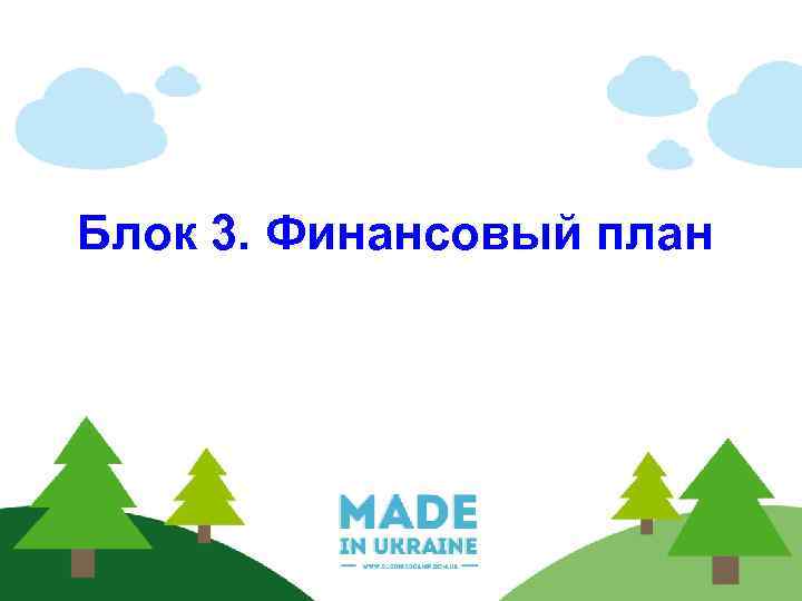 Блок 3. Финансовый план 