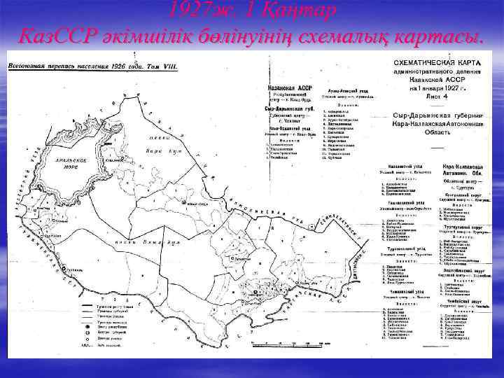 Территория казахской асср