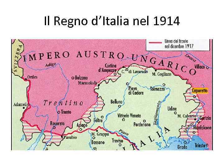 Il Regno d’Italia nel 1914 
