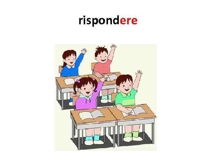 rispondere 