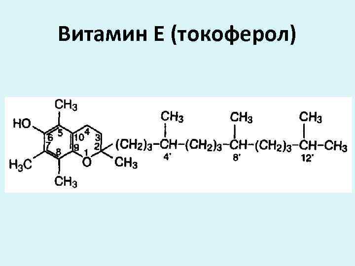 Витамин Е (токоферол) 