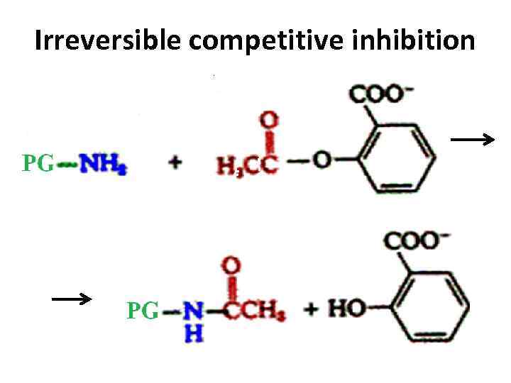 Irreversible competitive inhibition 