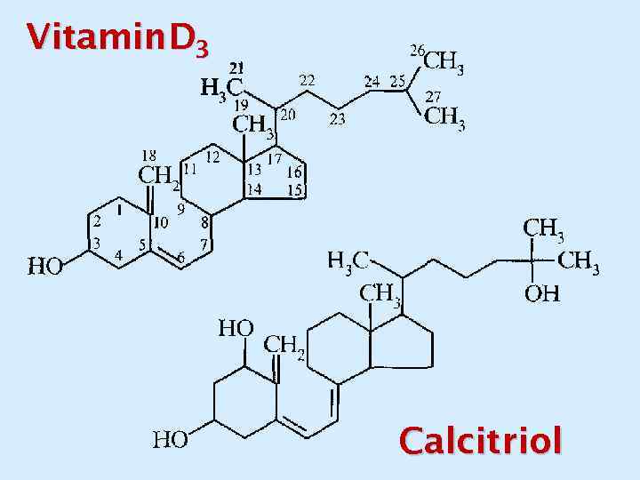 Vitamin. D 3 Calcitriol 