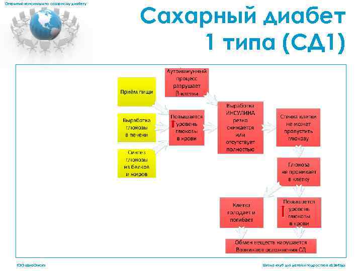 Открытый консилиум по сахарному диабету Сахарный диабет 1 типа (СД 1). ГОО «Диа. Омск»