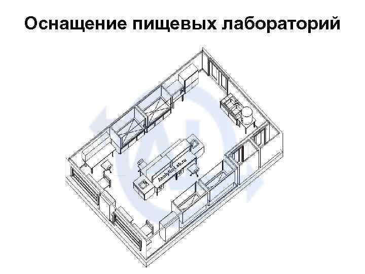 Оснащение пищевых лабораторий 