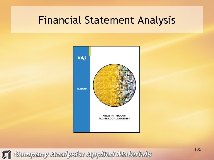 Financial Statement Analysis 105 