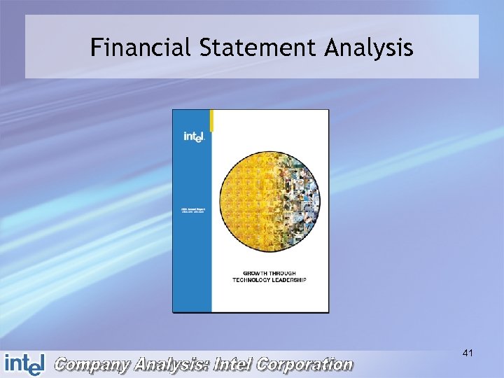 Financial Statement Analysis 41 