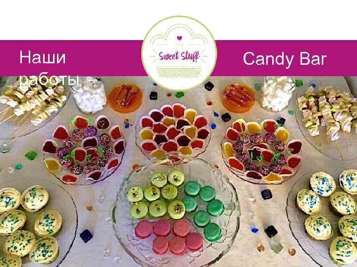 Наши работы Candy Bar 