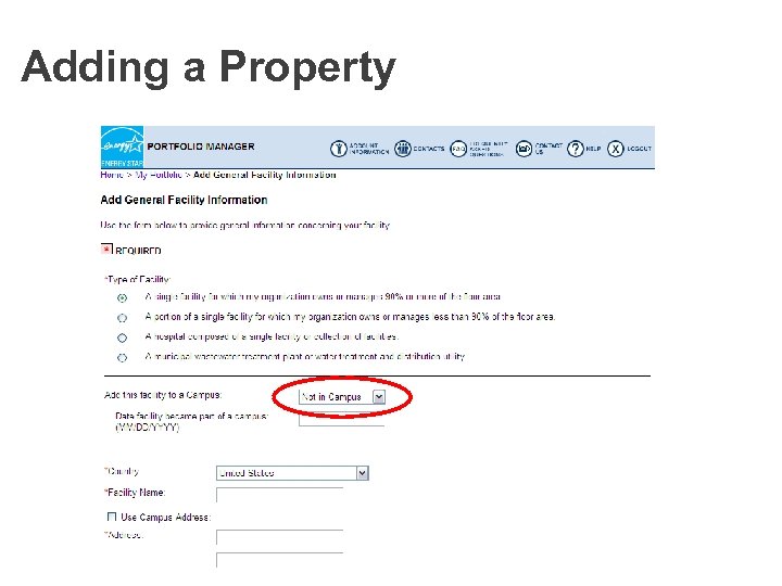 Adding a Property 