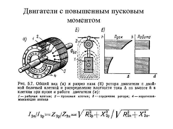 Двигатели с повышенным пусковым моментом 