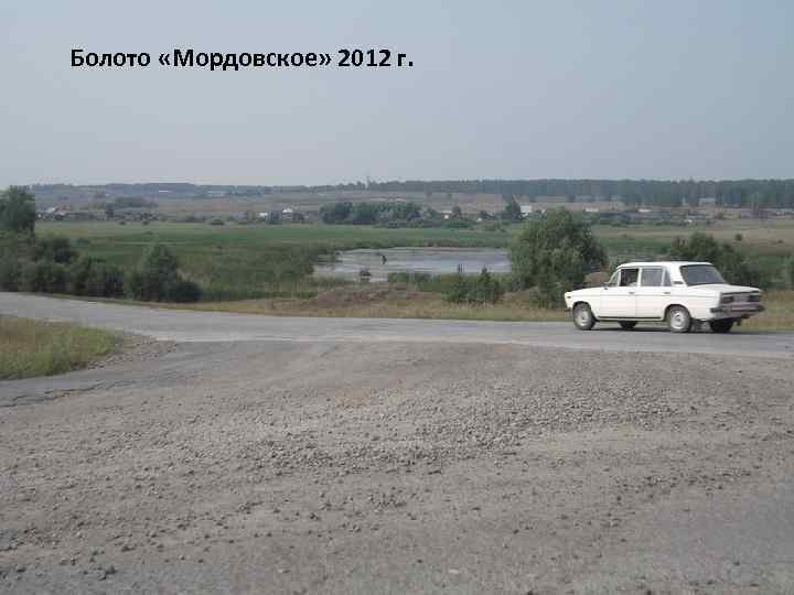 Болото «Мордовское» 2012 г. 