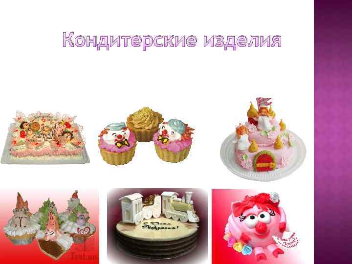 Кондитерские изделия 