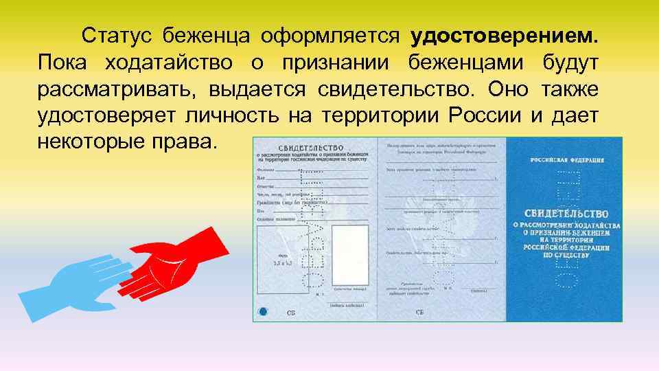 Образец ходатайства о признании беженцем