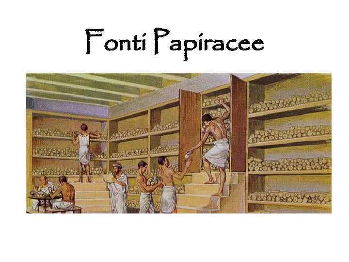 Fonti Papiracee 