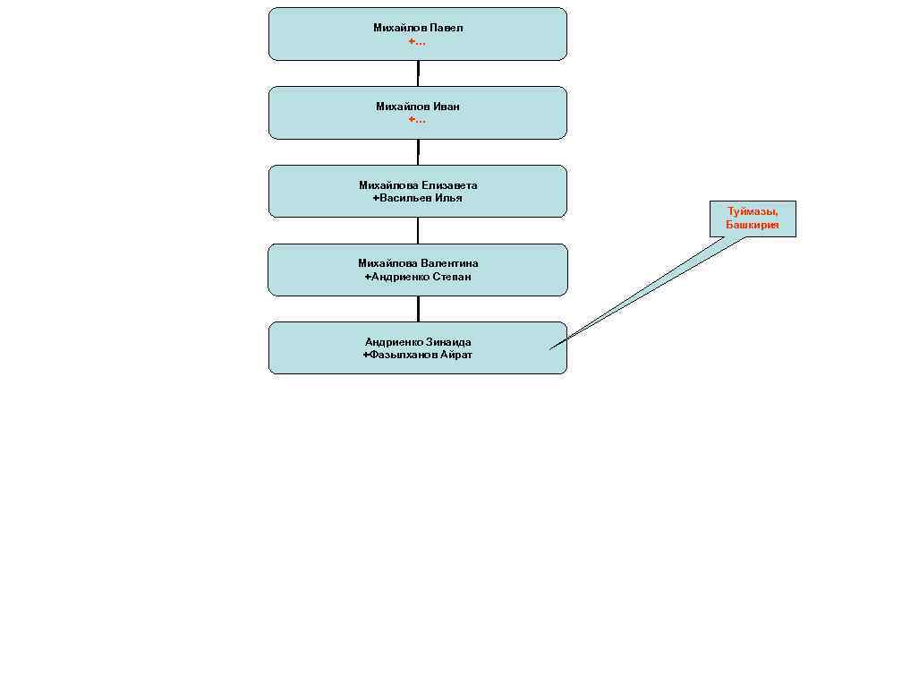 Михайлов Павел +… Михайлов Иван +… Михайлова Елизавета +Васильев Илья Туймазы, Башкирия Михайлова Валентина