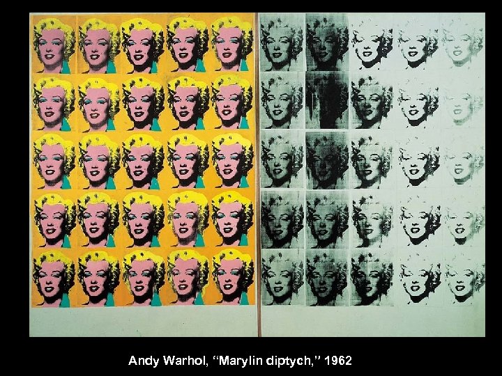 Andy Warhol, “Marylin diptych, ” 1962 