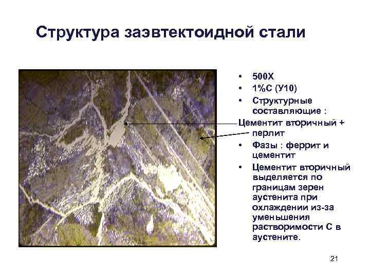 Заэвтектоидная сталь