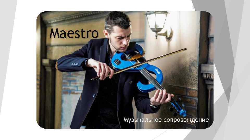 Maestro Музыкальное сопровождение 