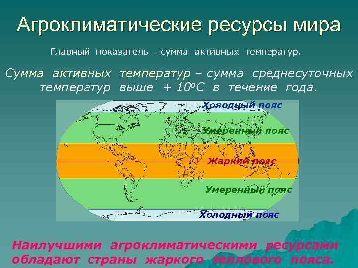 Агроклиматические ресурсы россии карта