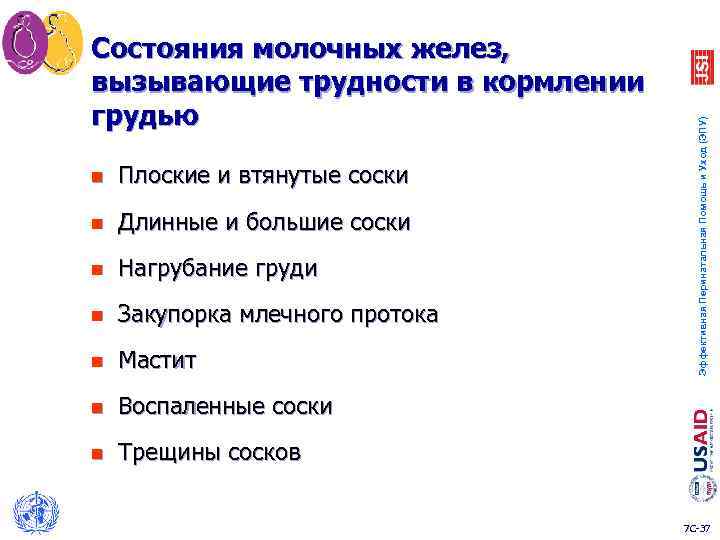 n Плоские и втянутые соски n Длинные и большие соски n Нагрубание груди n