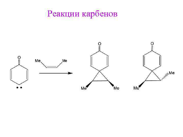 Реакции карбенов 