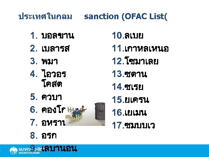 ประเทศในกลม 1. 2. 3. 4. 5. 6. 7. 8. 9. บอลขาน เบลารส พมา ไอวอร