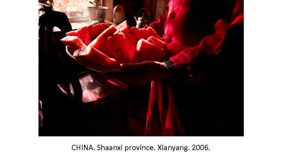CHINA. Shaanxi province. Xianyang. 2006. 