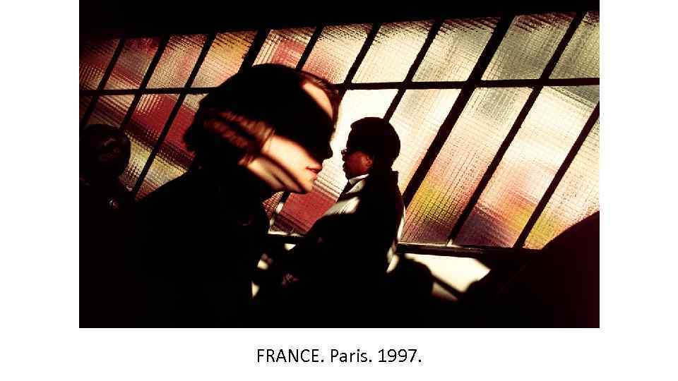 FRANCE. Paris. 1997. 