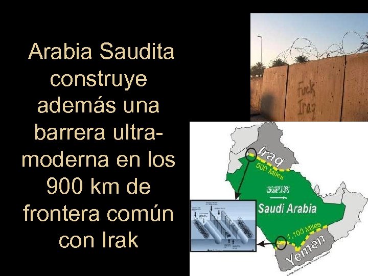 Arabia Saudita construye además una barrera ultramoderna en los 900 km de frontera común