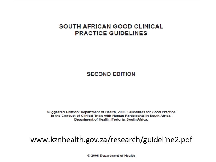 www. kznhealth. gov. za/research/guideline 2. pdf 